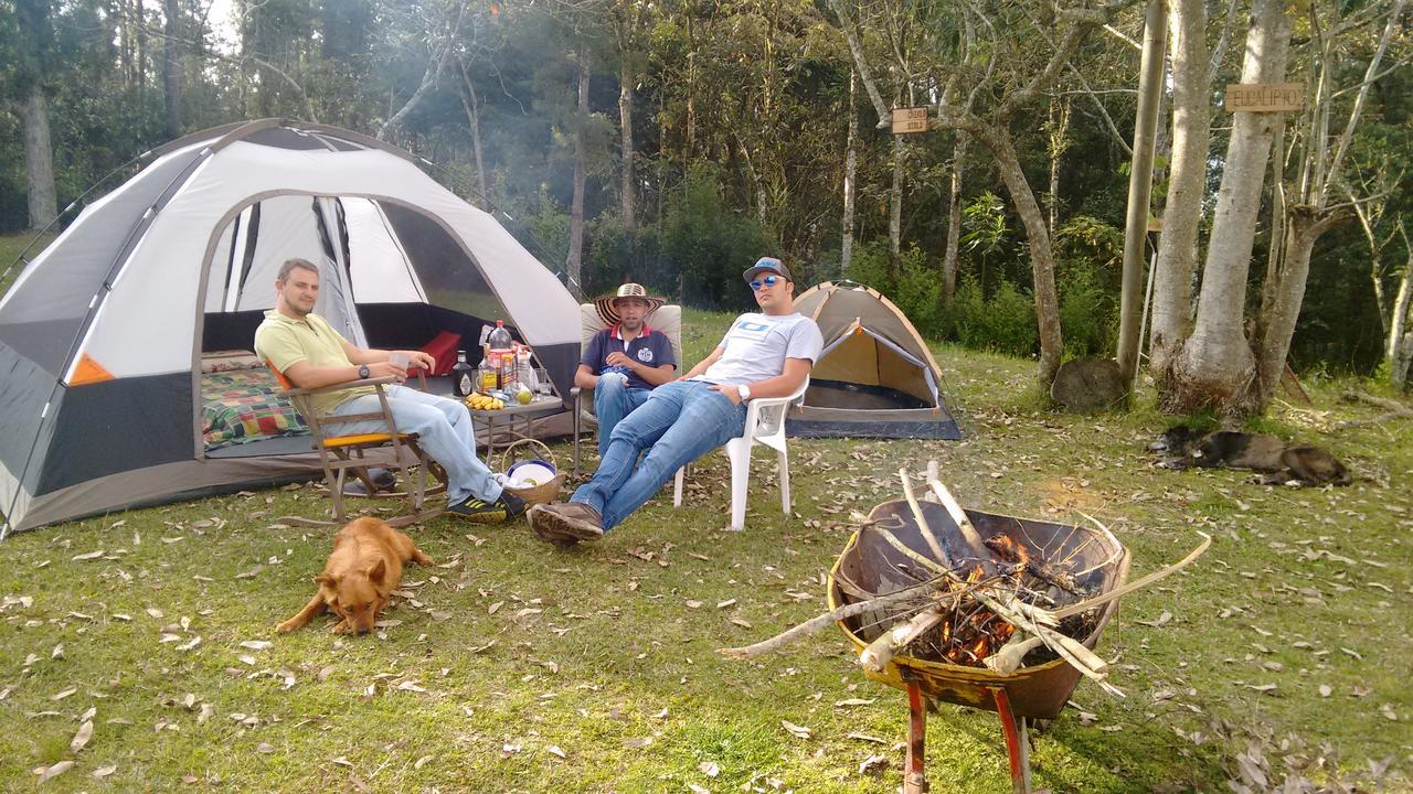 Al Bosque Hostel & Glamping ซานตาเอเลนา ภายนอก รูปภาพ